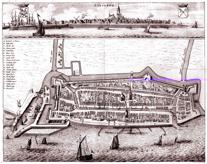 Stavoren 1664 Haackma-Gravius